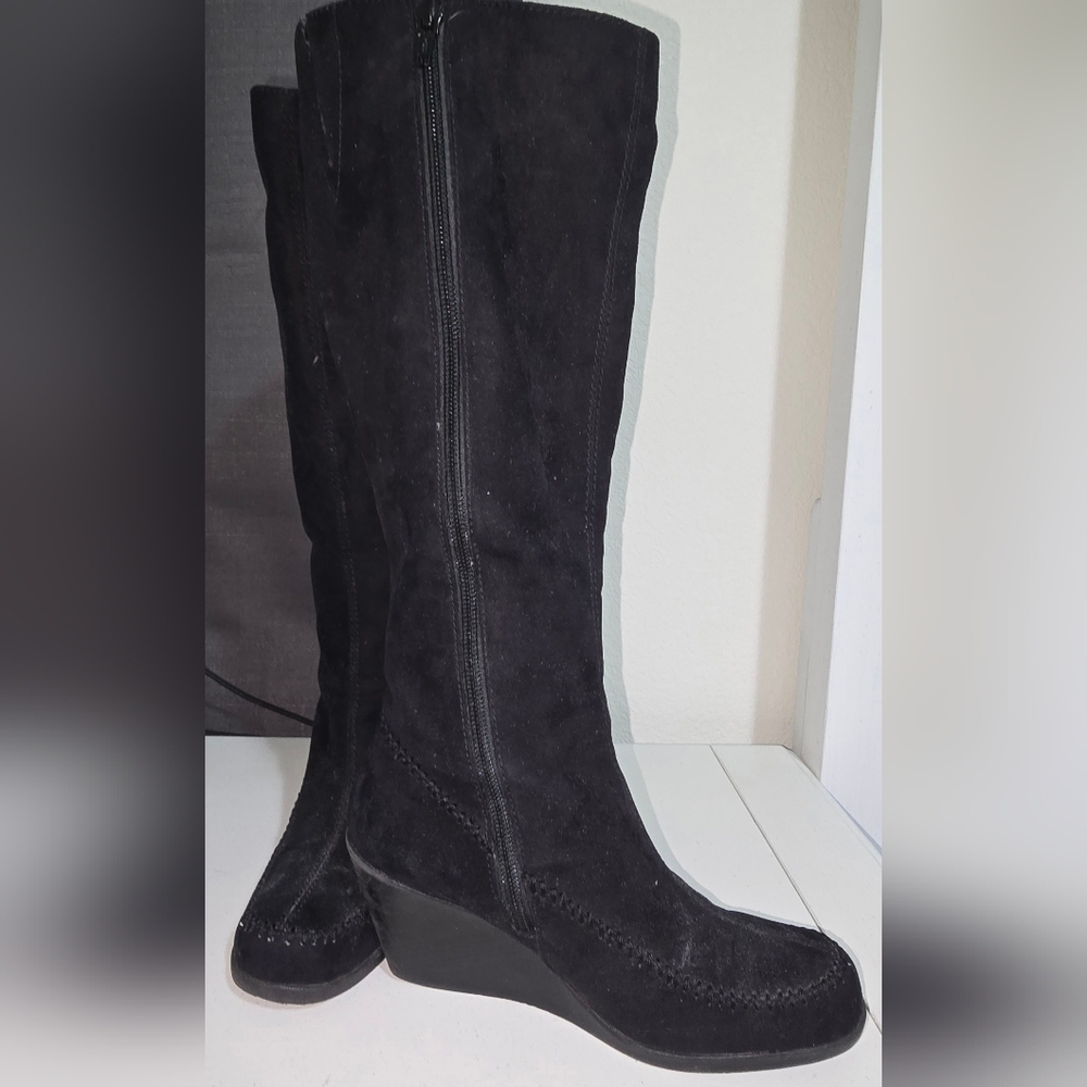 Aerosoles whats what black boots size 6 - Picture 5 of 7